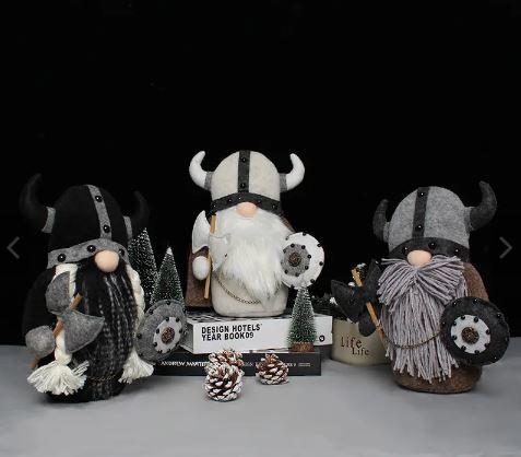 Viking Warrior Gnome Doll Viking Warrior Gnome Doll